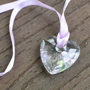Swarovski Clear Heart Pendant